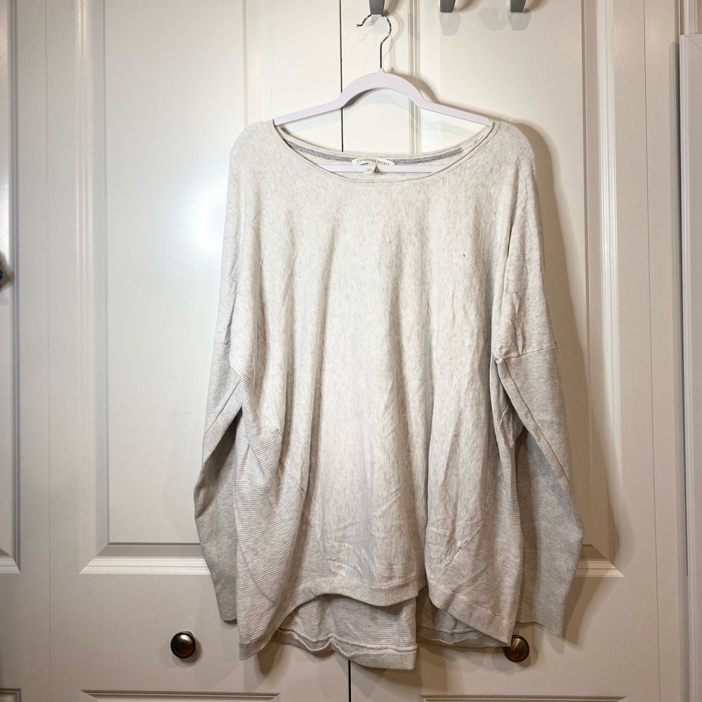 Gray extra large Victoria’s Secret sweater